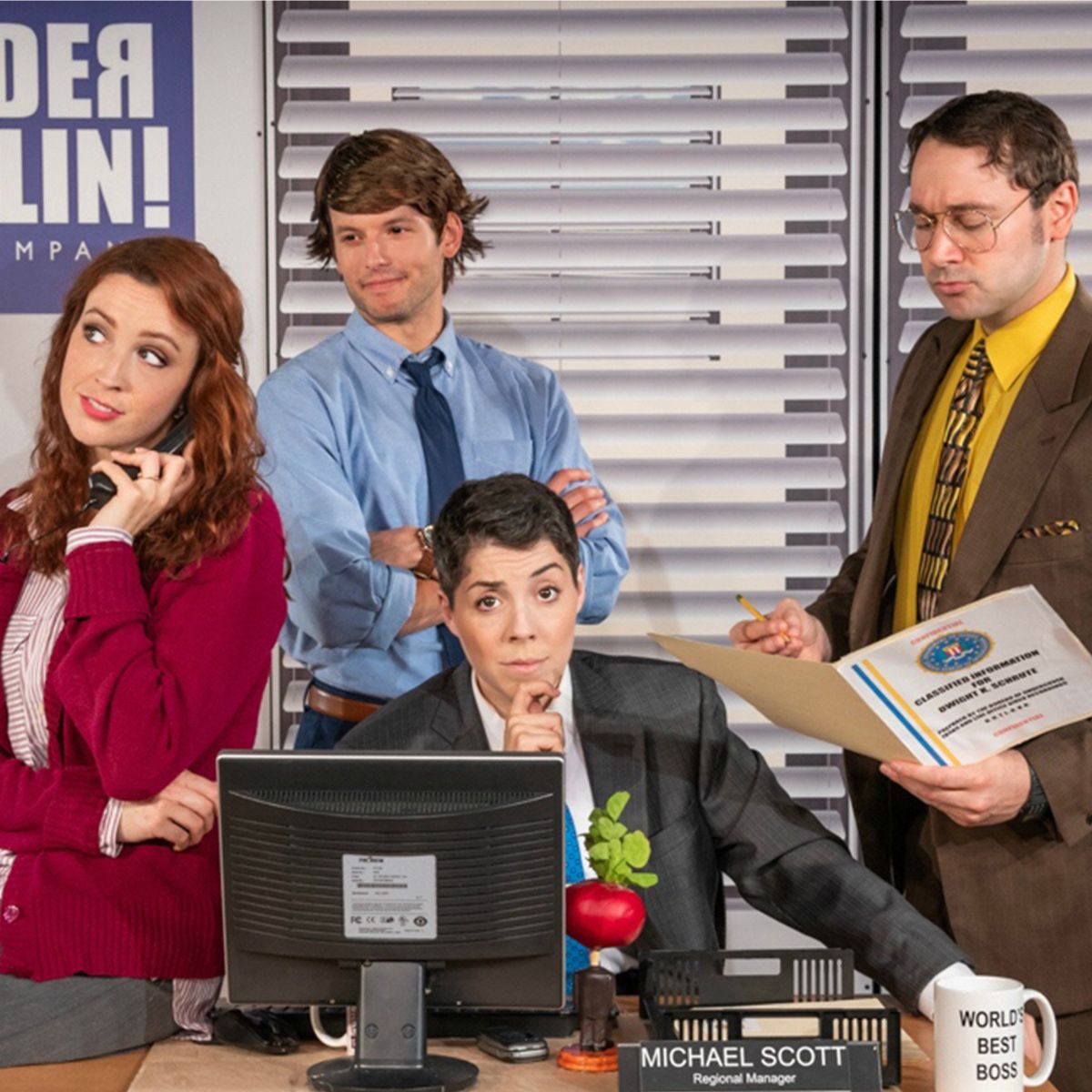La parodia musical de The Office es uno de los shows participantes de la NYC Off-Broadway Week.