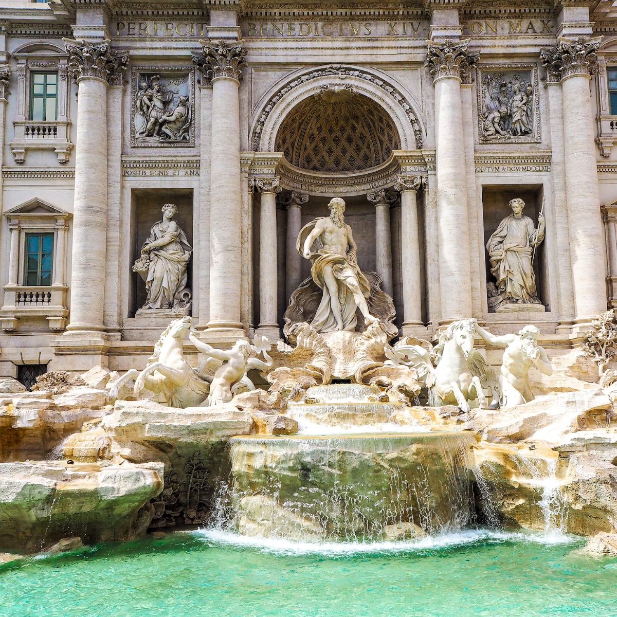 Fuente de Trevi.