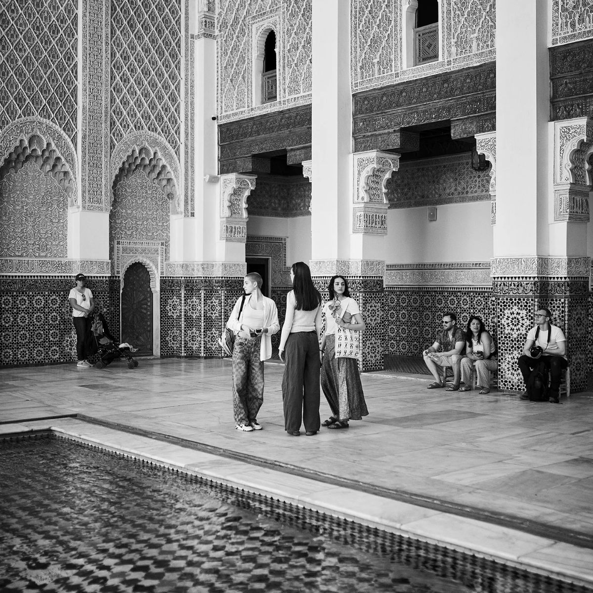 Foto de Marrakech en la guía de Louis Vuitton.