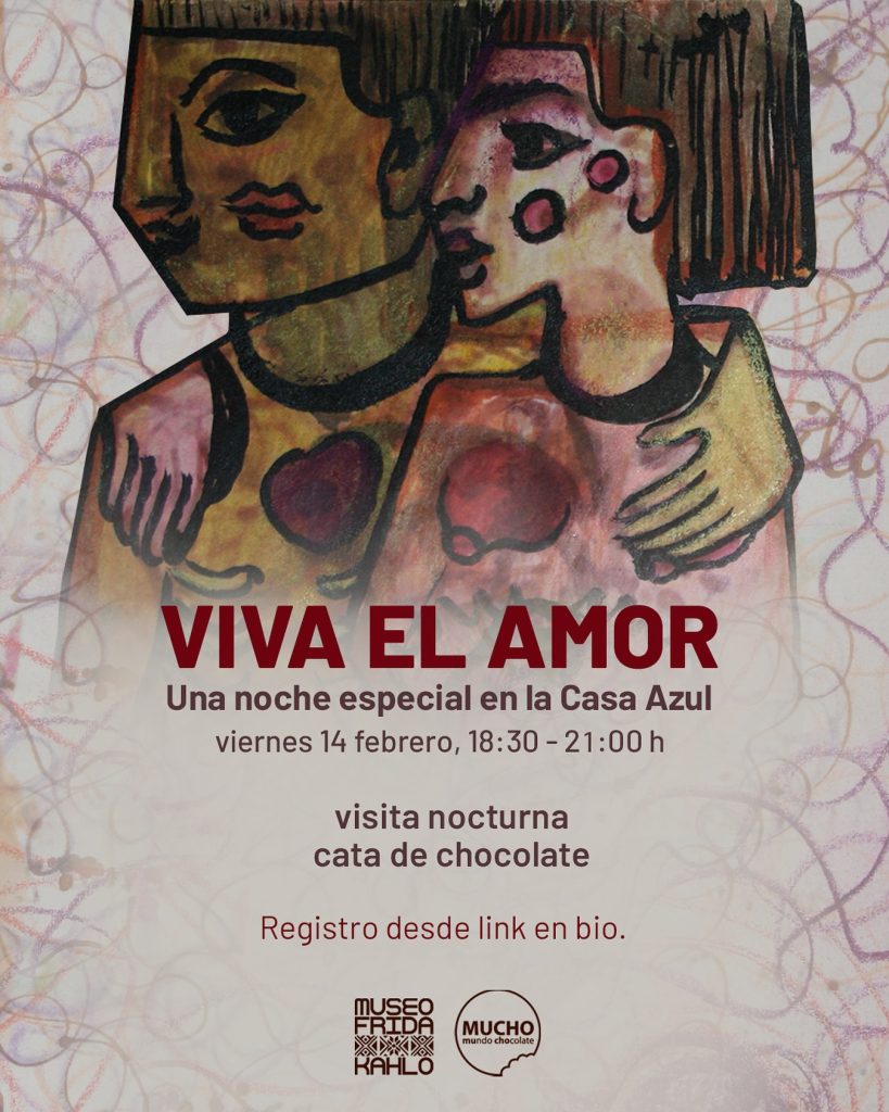 Viva el amor la cata de chocolate en la casa azul