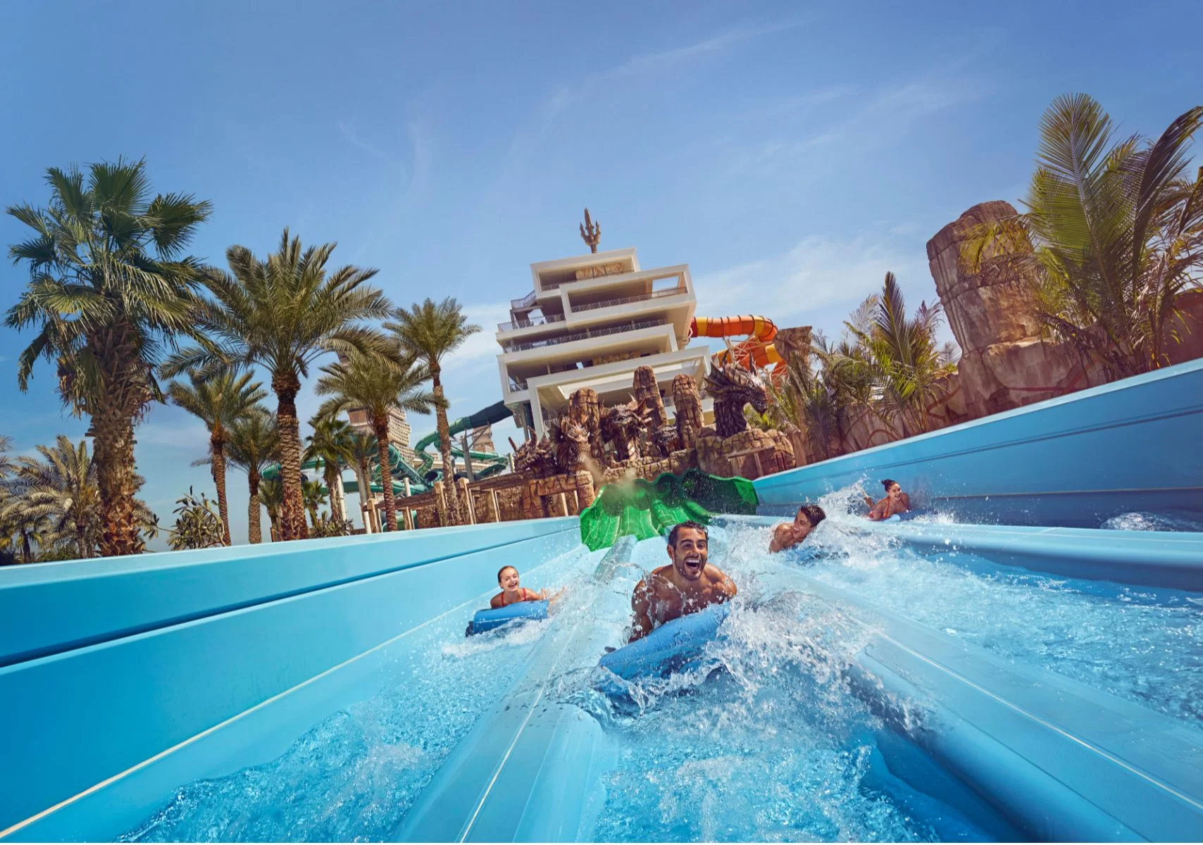 Aquaventure en Atlantis Dubái.