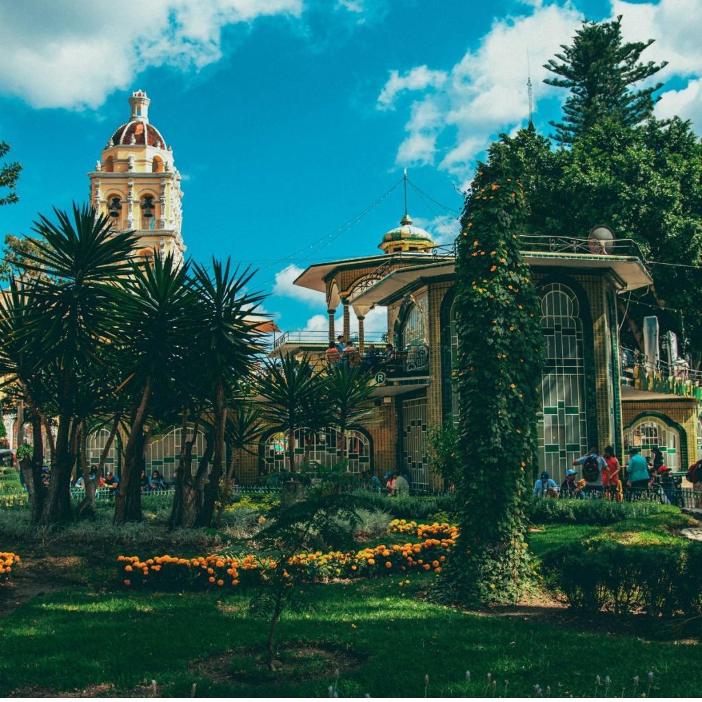 Atlixco Plaza Principal. 