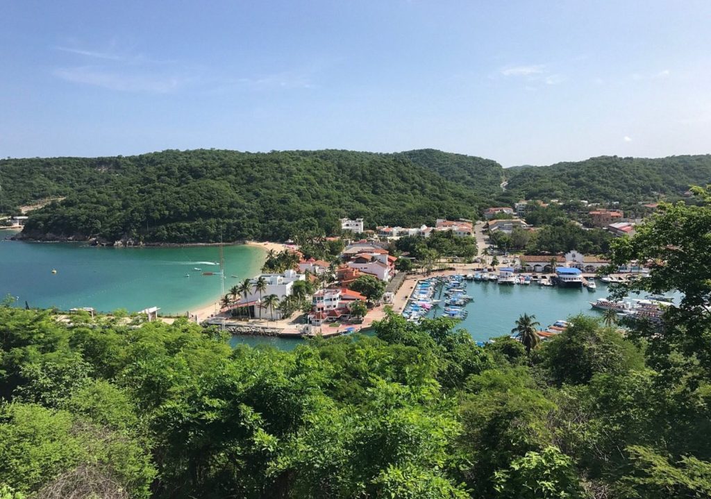 Santa Cruz en Huatulco.