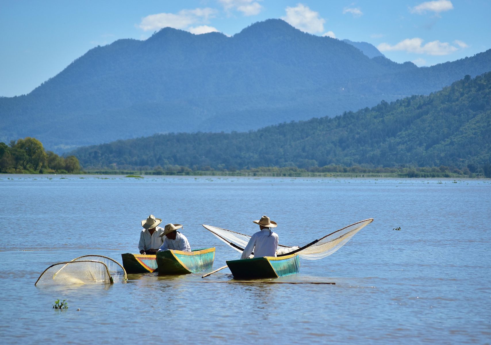 Lago de Pátzcuaro.