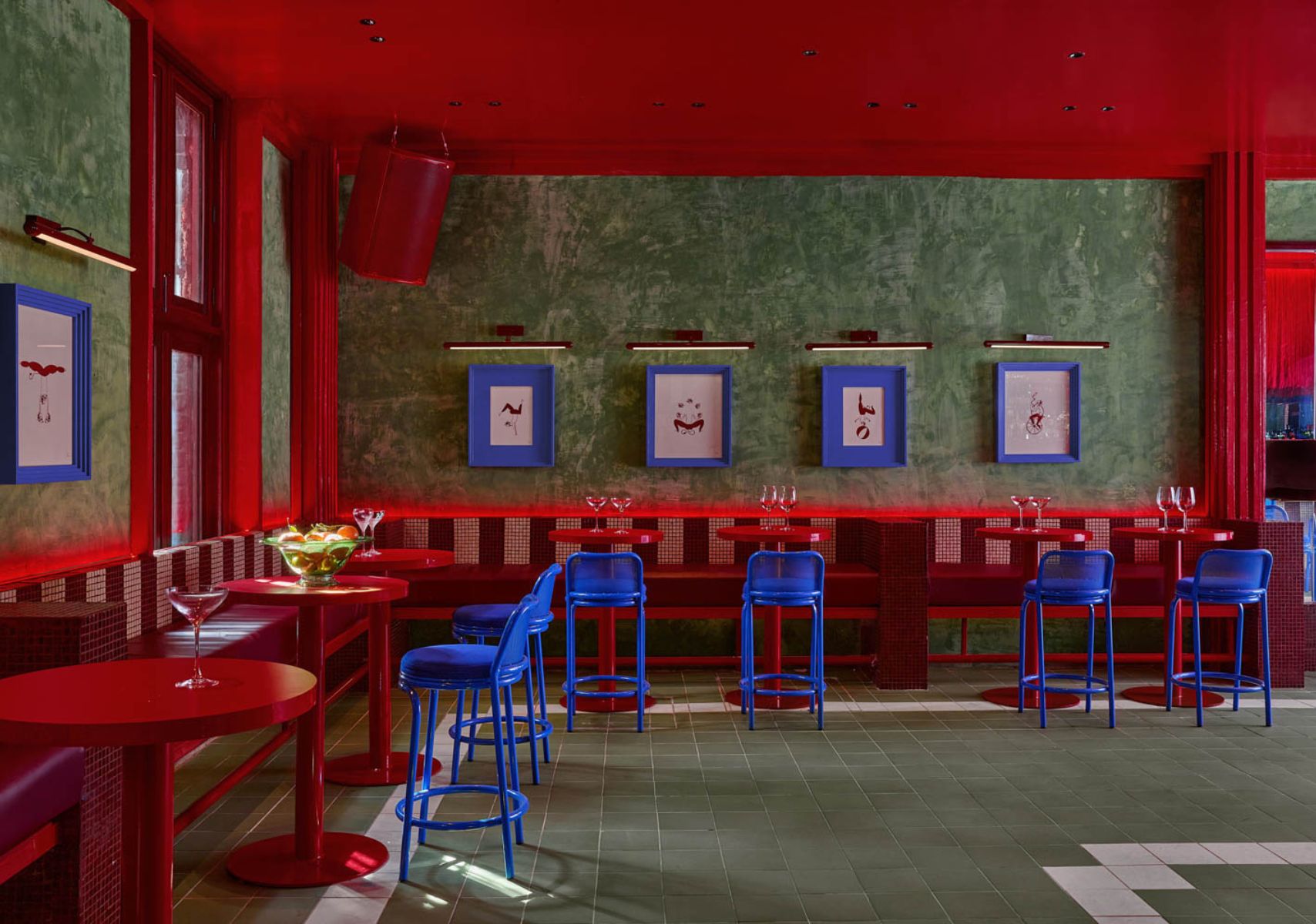 Bar Carmín en Coyoacán.