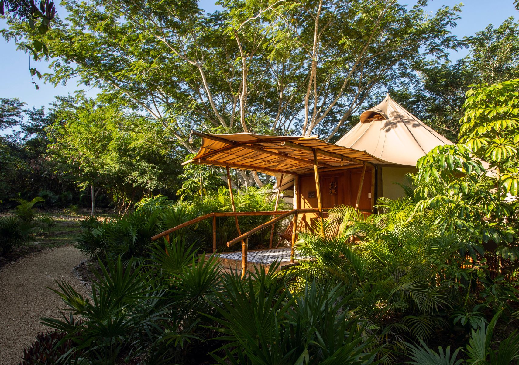 Glampings en Yucatán.
