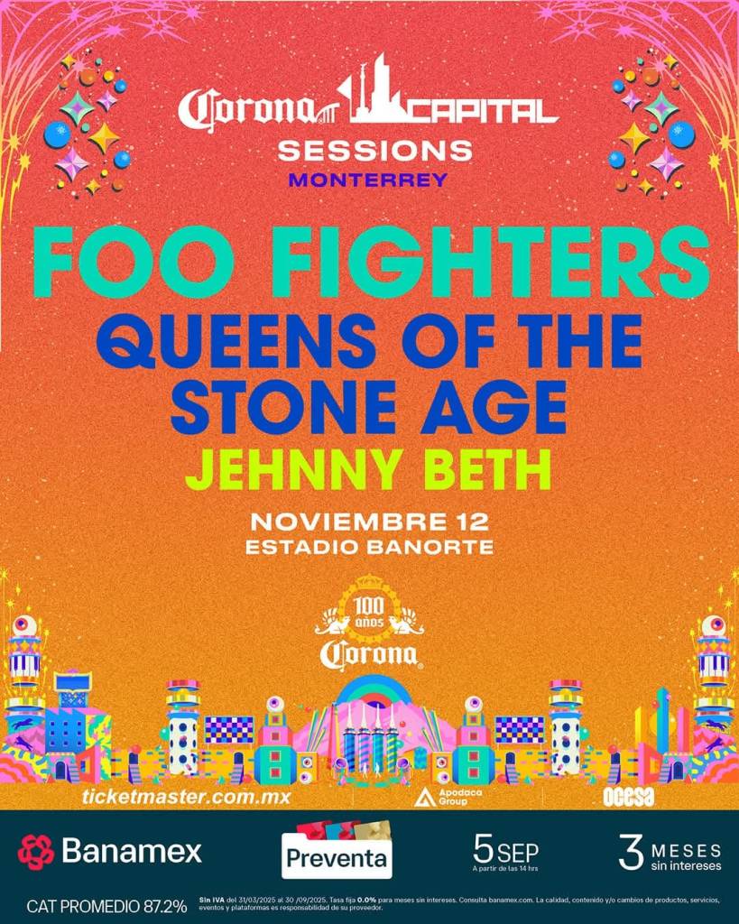 Corona Capital Sessions Guadalajara. 
