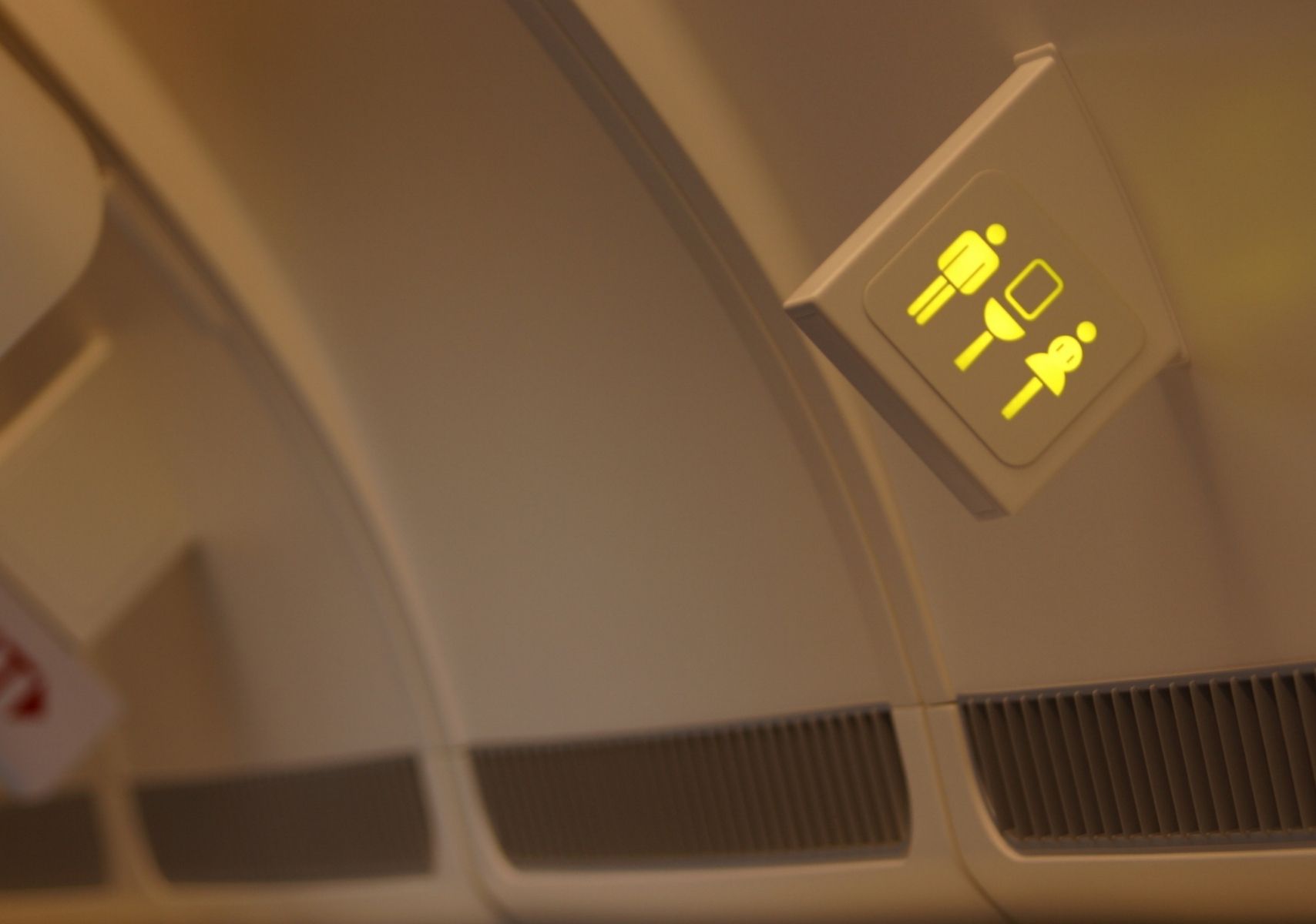 IR AL BAÑO EN EL AVIÓN