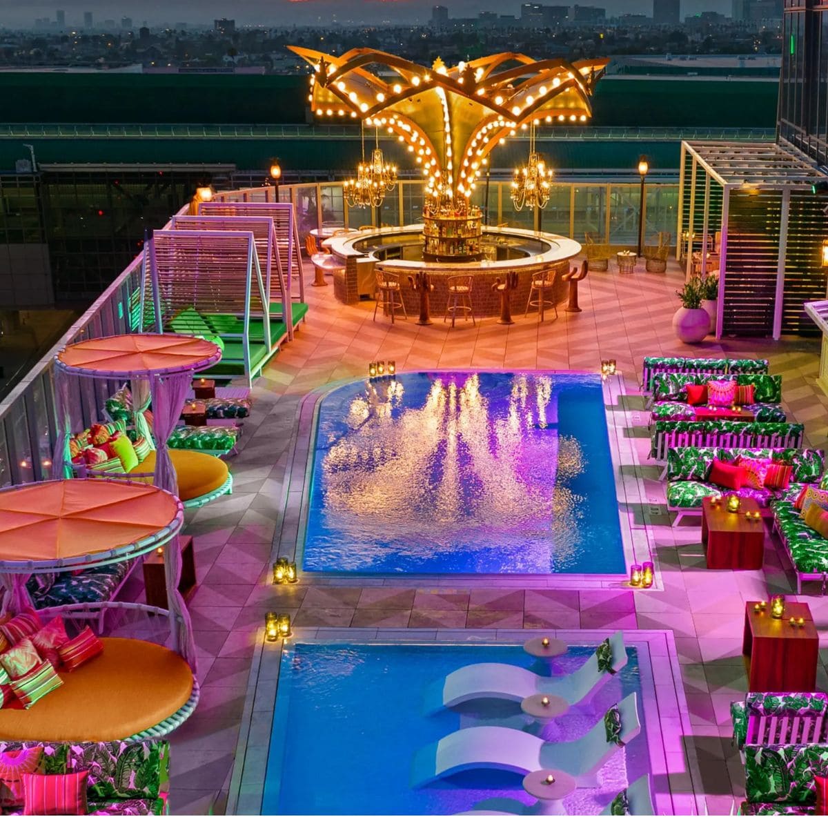 Qué hacer en Los Ángeles si eres fan del cine y Hollywood en Travel & Life: Tu Guía de Viajes y Estilo de Vida Dónde hospedarte en Los Ángeles Moxy Dwontown Los Angeles hotel